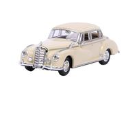1:87 Per Mercedes Benz Typ 300c 1955 Limousine Classico Modello Di Auto In Resina Da Collezione Decorazione(White)