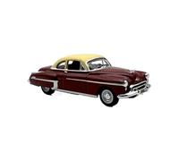 1:87 per Oldsmobile Rocket 88 Coupé modello di auto giocattolo in lega di zinco pressofuso Decorazione da scrivania