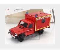 1:87 SCHUCO Mercedes Benz G-Class Van Feuerwehr 1980 Red Yellow 452668700