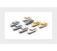 1:87 SCHUCO Mercedes Set 8X E-Class (W123) 1975 E-Class T-Model (W123) 452675500