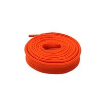 1,8cm 0,7 '' Fat Lacci per Lady Donna Heavy Duty Boot Lacci Sneaker piane pattini larghi Strings, 136 fluoresceina Red, 60cm