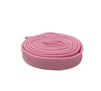 1,8cm 0,7 '' Fat Lacci per Lady Donna Heavy Duty Boot Lacci Sneaker piane pattini larghi Strings, 138 Rosa, 90cm
