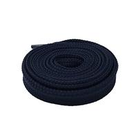 1,8cm 0,7 '' Fat Lacci per Lady Donna Heavy Duty Boot Lacci Sneaker piane pattini larghi Strings, 140 Dark Blue, 80cm