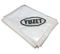 1.8m X 2.4m Resistente Rinforzato Tarpaulin, Trasparente - 4853