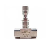1/8quot; 1/4quot; 3/8quot; 1/2quot; 304 Microvalvola di regolazione filetto femmina in acciaio inox Valvola a spillo microdosatore con graduata(1/2")