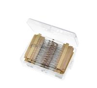 1/8W 5% 640pcs 64 Values 1R - 10MR 0.125W Carbon Film Resistor Assorted Kit Set CZAOINCU