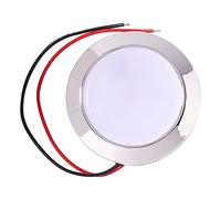 1.8W IP65 Impermeabile 12V 24V Auto 24 SMT LED Dome Lampada da lettura for roulotte RV Marine Car Interior Roof Plafoniere,Precise Fit(White Light)