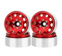 1.9-2.2 Beadlock In Metallo Per SCX10 Per TRX4/6 Per Wraith 1/10 Parti | Parti aggiornamento RC cerchi metallo riducono resistenza rotolamento fissaggio dado sui sentieri