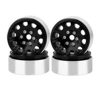 1.9-2.2 Beadlock In Metallo Per SCX10 Per TRX4/6 Per Wraith 1/10 Parti | Parti aggiornamento RC cerchi metallo riducono resistenza rotolamento fissaggio dado sui sentieri