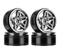 1.9 Beadlock Cerchione 5 Razze Alluminio Per Axial Per SCX10 Per TRX4 Per TRX6 VS4-10 1/10 RC Crawler Car Aggiornamenti Componenti Ricambi RC