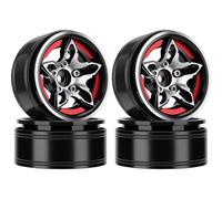 1.9 Beadlock Cerchione 5 Razze Alluminio Per Axial Per SCX10 Per TRX4 Per TRX6 VS4-10 1/10 RC Crawler Car Aggiornamenti Componenti Ricambi RC