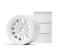 1.9 Beadlock Plastic Per Axial Per SCX10 Per Tamiya TF2 1/10 Part | Aggiornamenti auto RC Parti cerchi plastica leggera bloccaggio dado foro precisione facili percorsi Ricambio