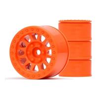 1.9 Beadlock Plastic Per Axial Per SCX10 Per Tamiya TF2 1/10 Part | Aggiornamenti auto RC Parti cerchi plastica leggera bloccaggio dado foro precisione facili percorsi Ricambio