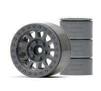 1.9 Beadlock Plastic Per Axial Per SCX10 Per Tamiya TF2 1/10 Part Parti | Aggiornamenti auto RC Parti cerchi plastica leggera bloccaggio dado foro precisione facili percorsi