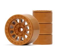 1.9 Beadlock Plastic Per Axial Per SCX10 Per Tamiya TF2 1/10 Part Parti | Aggiornamenti auto RC Parti cerchi plastica leggera bloccaggio dado foro precisione facili percorsi