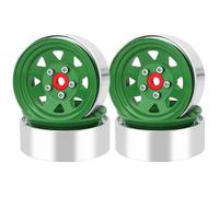 1.9 Cerchi Beadlock Per AXIAL Per SCX10 III CC01 D90 1/10 Partis Ricambi