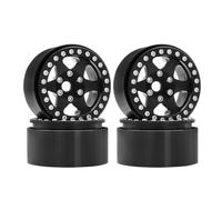 1.9 Cerchio Beadlock Per Axial RBX10 Per SCX10 Per TRX4 D90 1/10 | Parti auto RC cerchi metallo bilanciamento sei razze fissaggio vite sostituzione strisciante stabile Ricambio