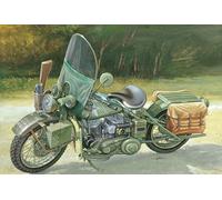 Italeri 7401 WLA 750 Americano WWII Moto Plastica Kit 1 : 9th Scala - T48 Post