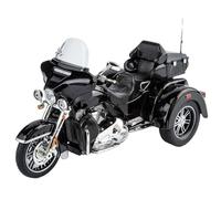 1: 9 Per Il Modello Di Motocicletta Da Turismo A Tre Ruote Da Crociera Pressofusa In Lega CVO Tri Glide(Black)