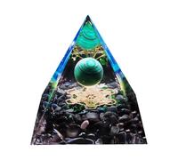 1.96" Pietra Di Cristallo Piramide Orgonica Guarire Trasparente Cristallo Piramide Chakra Orgonite Pyramid Ametista Energia Piramide Di Cristallo Reiki Healing Cristallo Naturale Home Room Decorazione