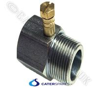1.9cm Bsp Inline Test Capezzolo Gas Pressione per Testare Point Adattatore 3/4