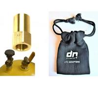 1.9cm UNF X 21.8mm Dx Adattatore Per Fill Gasl Ow ,Gas It,Propano Bottle Rv Jic