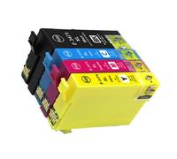 1 A 10 Cartucce Per Epson Workforce Pro Wf-3700 3720 3725 Dwf T34 Xl T-34Xl