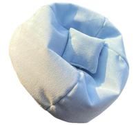 1. Accogliente divano per bambole da 15 a 17 cm, set di cuscini in peluche decorativo, accessorio creativo per case delle bambole e decorazione del divano