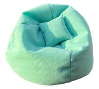 1. Accogliente divano per bambole da 15 a 17 cm, set di cuscini in peluche decorativo, accessorio creativo per case delle bambole e decorazione del divano