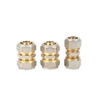 1 accoppiamento in ottone per condizionatore d'aria, filettatura UNF, maschio-maschio, con dado dritto svasato, raccordo per tubo flare (collegare tubo OD32 mm)