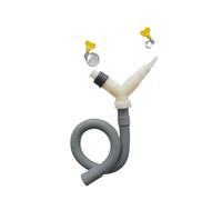 1 adattatore a T for tubo di scarico for lavatrice e asciugatrice con tubo di scarico esteso(Hose length-0.3m)