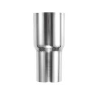 1 adattatore for riduttore di tubo di scarico, connettore adattatore for tubo di scarico, tubo riduttore in acciaio inossidabile(51x60mm)