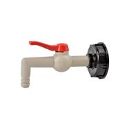 1 adattatore for serbatoio IBC, rubinetto for tubo da giardino, prolunga, connettore da 1/2", 3/4", 1", valvola a sfera filettata, interruttore for tubo flessibile, adattatore for serbatoio dell'acqua