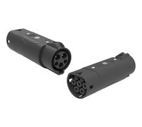 1 adattatore J1772 da tipo 1 a tipo 2, piccolo connettore portatile, caricabatteria for auto, 32 A 250 V