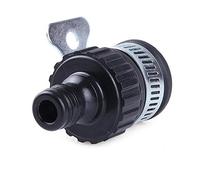 1 adattatore per rubinetto universale durevole, tubo di plastica, raccordo Quick Connect Fitting Tap multifunzione per irrigazione da giardino