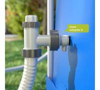 1 adattatore per tubo Intex da 63,5 cm a 12,7 cm, perfetto per l'aggiornamento a pompe ad alte prestazioni