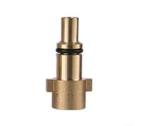 1 adattatore per ugello in schiuma per erogatore di schiuma, in ottone, per idropulitrici a pressione, 3600 psi, connettore giunto vivo (PA10)