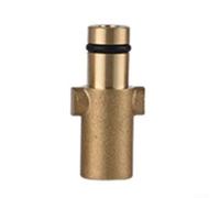 1 adattatore per ugello in schiuma per erogatore di schiuma, in ottone, per idropulitrici a pressione, 3600 psi, connettore giunto vivo (PA9)