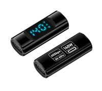 1 adattatore USB C con display a LED, 140 W, carica di potenza 8 K60 Hz, trasmissione video per dispositivi elettronici