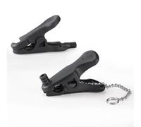 1 adattatore valvola per bicicletta Dunlop alla conversione, convertitore ugello materiale ABS per manutenzione tubo pompa bicicletta da strada, nero (A)