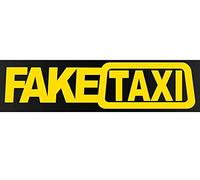 1 adesivo divertente per auto, motivo: lettere di taxi falso stile segno alla deriva da corsa auto decalcomania per veicolo decorazione gialloutile e alla moda
