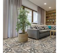 1 Adesivo per rivestimento in mattoni | Adesivo murale materiali di ghiaia naturale bagno cucina soggiorno | Adesivi per carta da parati autoadesivi - 40 x 40 cm - 1 pezzo