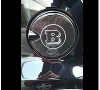 1 Adesivo Resinato Tappo Benzina 3D BRABUS Smart for two 451 tutti i colori