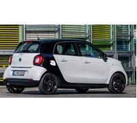 1 Adesivo Resinato Tappo Benzina 3D BRABUS Smart ForFour tutti i colori