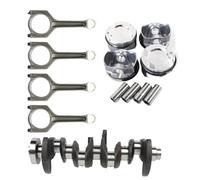 1 albero motore, 4 bielle, 4 pistoni, fasce elastiche compatibili per BMW 320i 428i X3 Z4 F20 F30 F32 E84 E89 F25 N20B20A N20 2.0L
