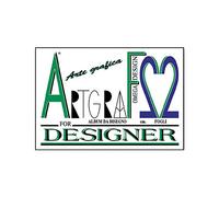 1 ALBUM DA DISEGNO ARTGRAF FORMATO F2 33 X 48 CM DA 20 FOGLI RIQUADRO 240 GR