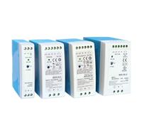 1 alimentatore switching tipo binario MDR-10 20 40 60 100W-5 12 24V uscita industriale guida DIN (colore: MDR-60, dimensioni: 5 V)