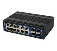 1 ALLNET SGI8016PM Switch, 16-Port, Gigabit Ethernet, Poe+, SFP