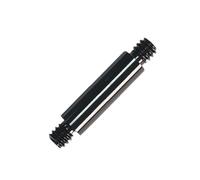 1 Alluminio 8.0mm Doppia Testa Asta di Estensione per Studio Luci & Supporti Fotocamera Accessori Studio Light Stand