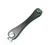 1 Alluminio Duro Ossido Auto Portachiavi Clip Key Organizer Cartella Smart Keychain Outdoor Key Storage Collector Fashion professional